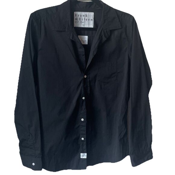 NWOT FRANK & EILEEN BARRY TAILORED BUTTON-UP SHIRT TOP BLOUSE SZ. LARGE - Picture 5 of 8